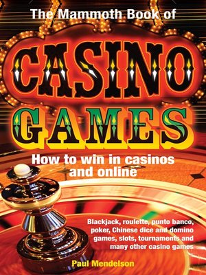 cover image of The Mammoth Book of Casino Games